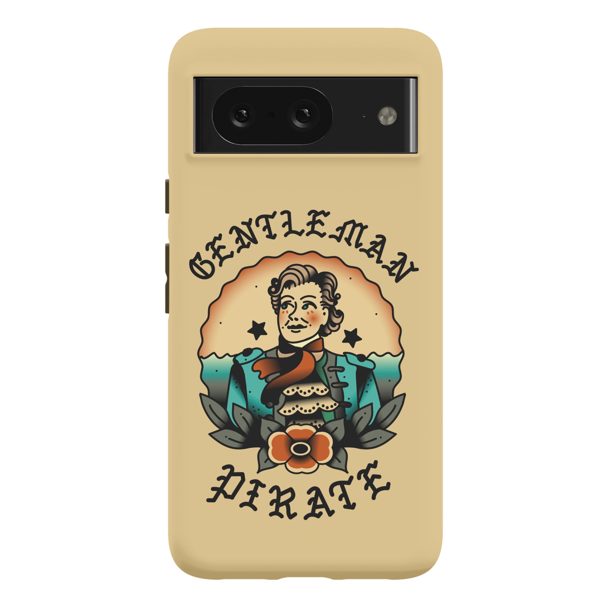 Gentleman Pirate Sailor Jerry Tattoo Phone Case
