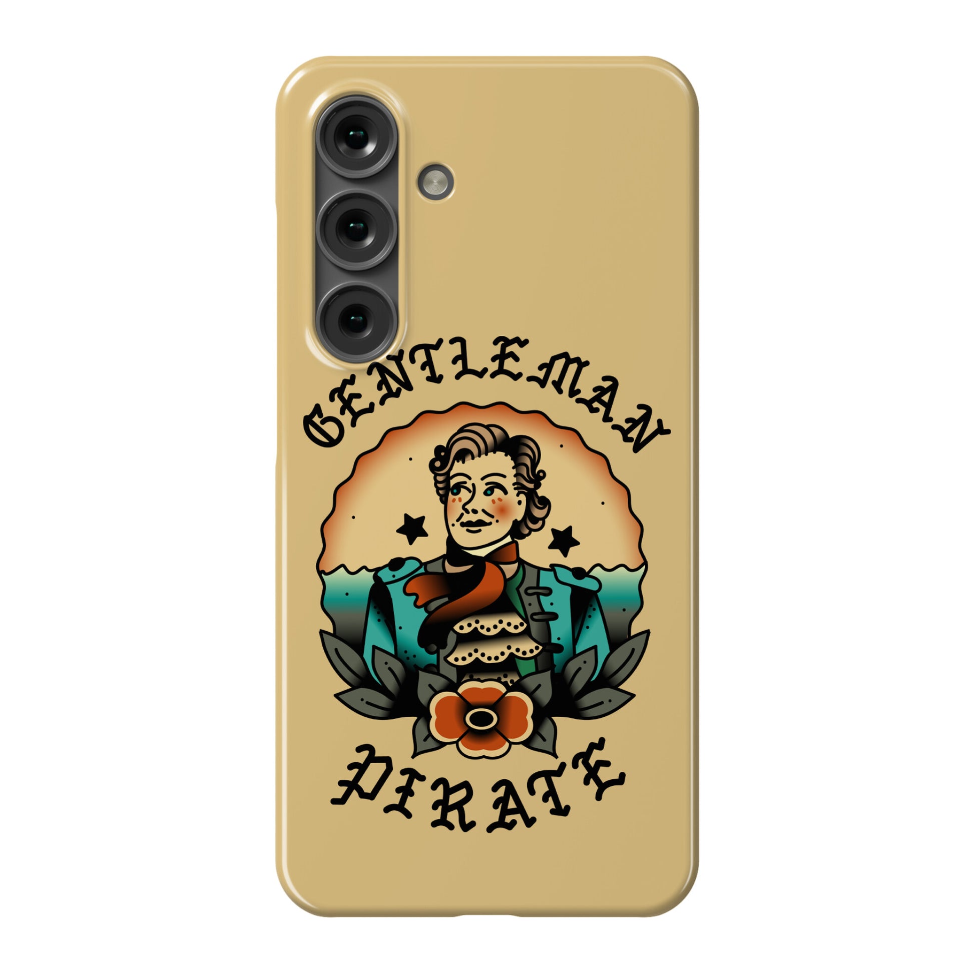 Gentleman Pirate Sailor Jerry Tattoo Phone Case