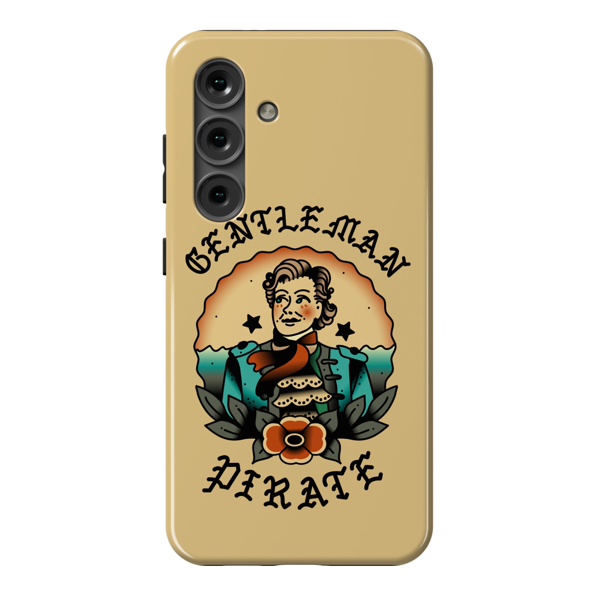 Gentleman Pirate Sailor Jerry Tattoo Phone Case