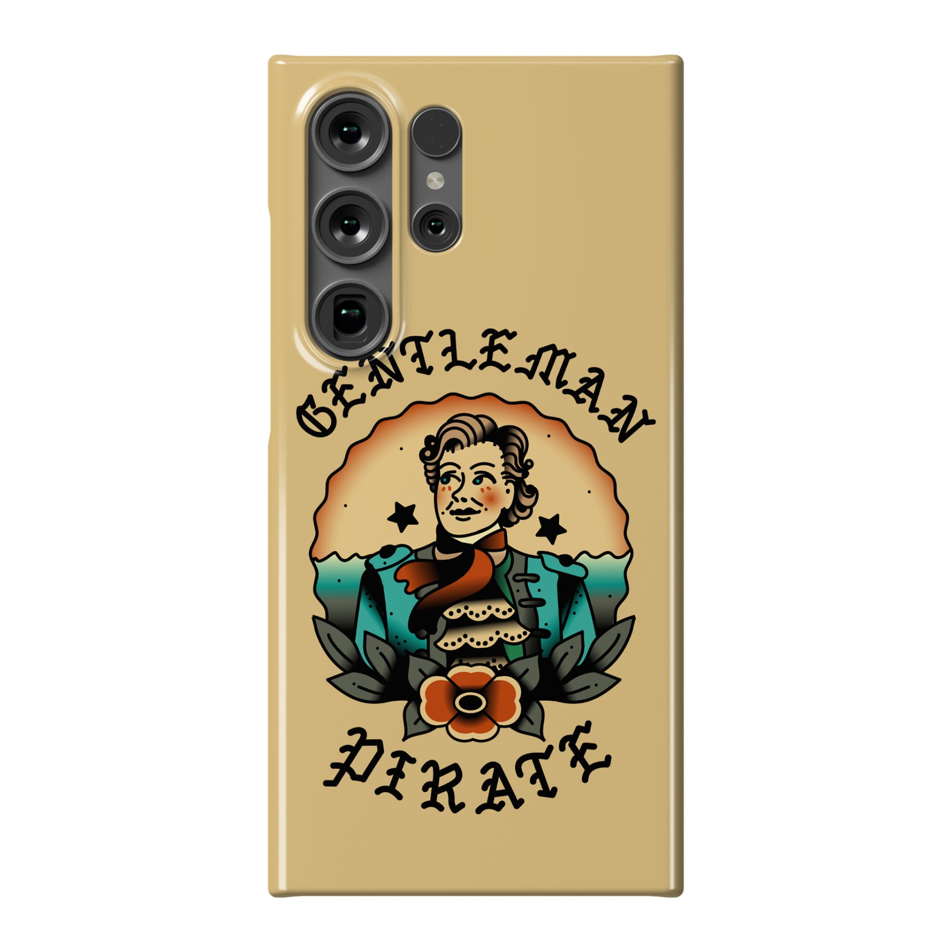 Gentleman Pirate Sailor Jerry Tattoo Phone Case