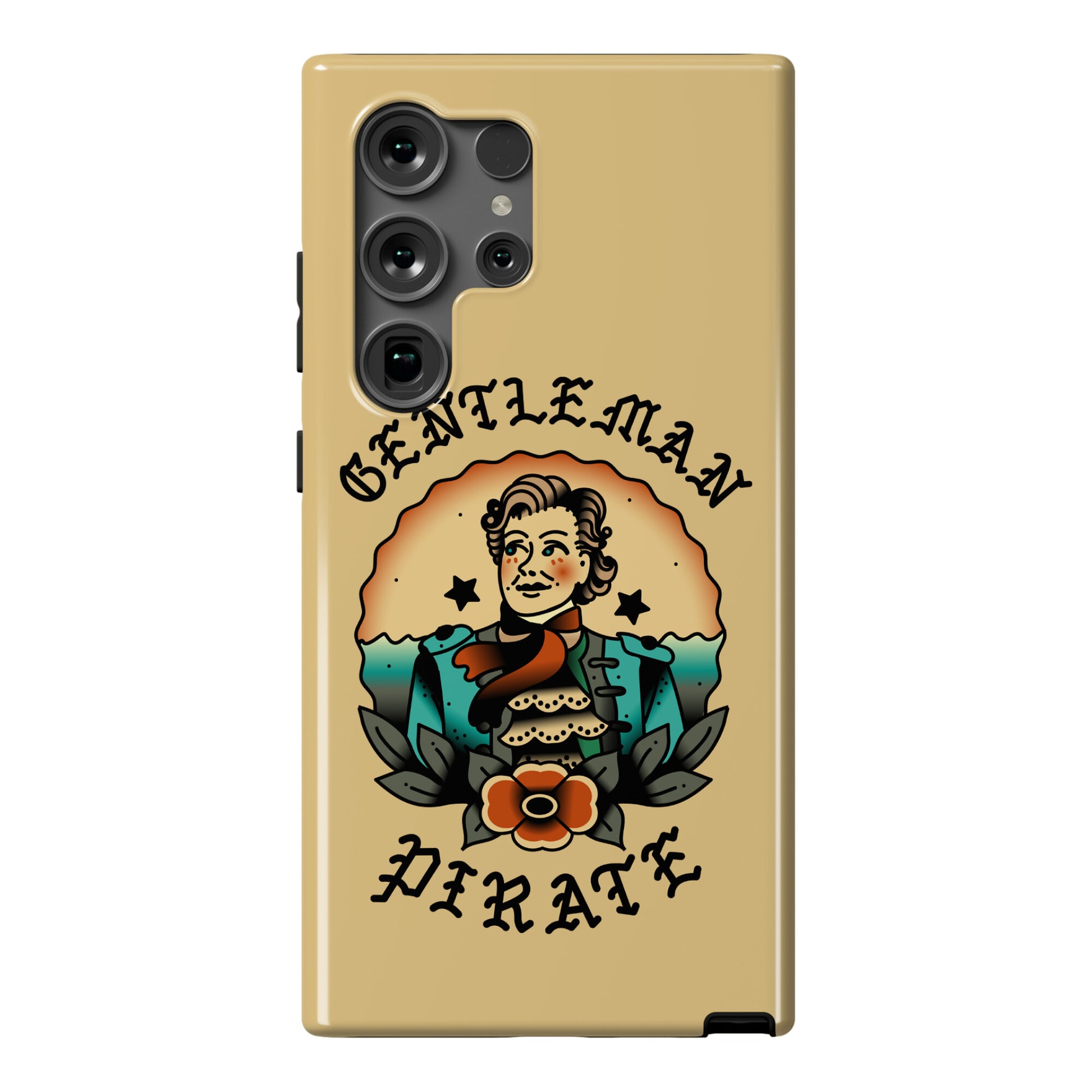 Gentleman Pirate Sailor Jerry Tattoo Phone Case
