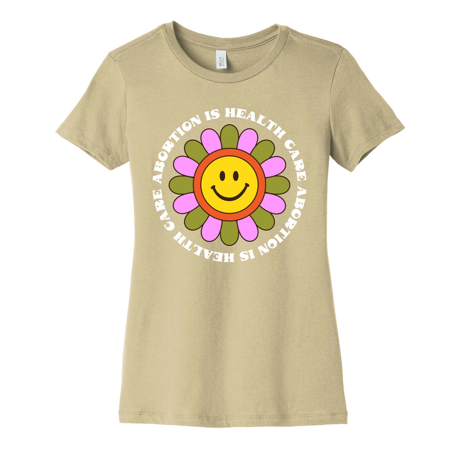 Abortion is Health Care Retro Women's Cotton Tee