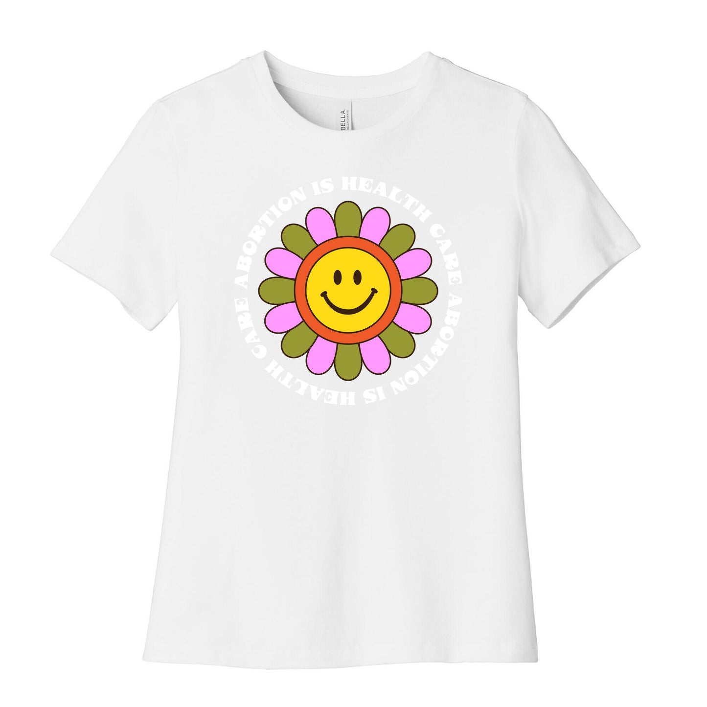Abortion is Health Care Retro Women's Cotton Tee