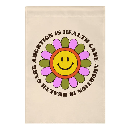 Abortion is Health Care Retro Garden Flag