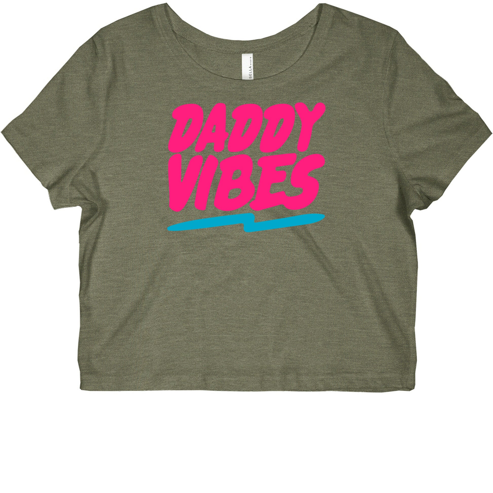 Daddy Vibes  Graphic Baby Tee