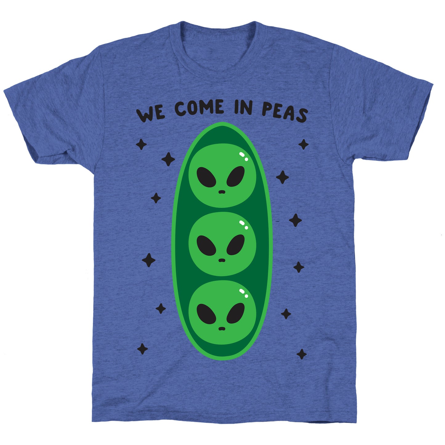 We Come In Peas Unisex Triblend Tee
