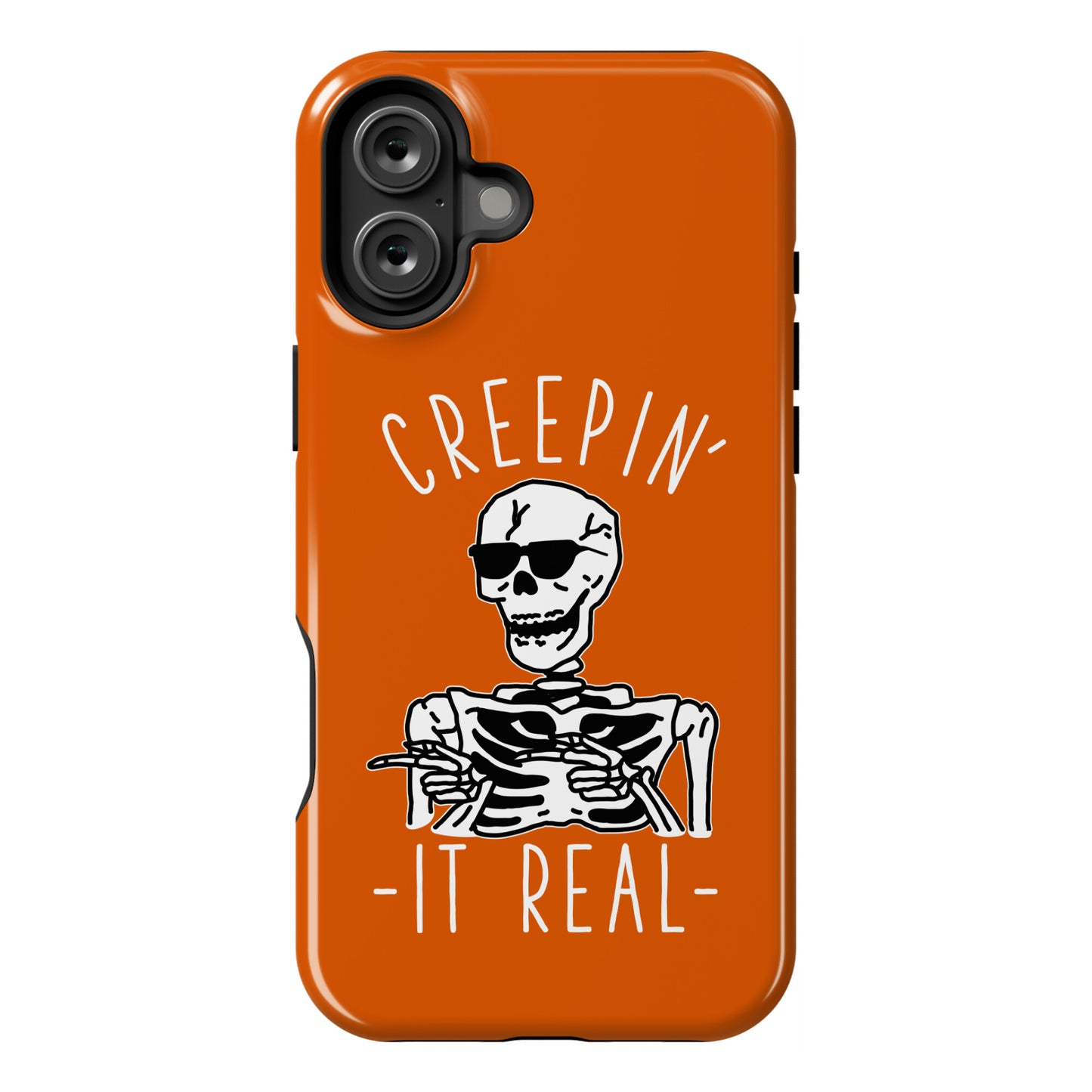 Creepin' It Real Skeleton Phone Case