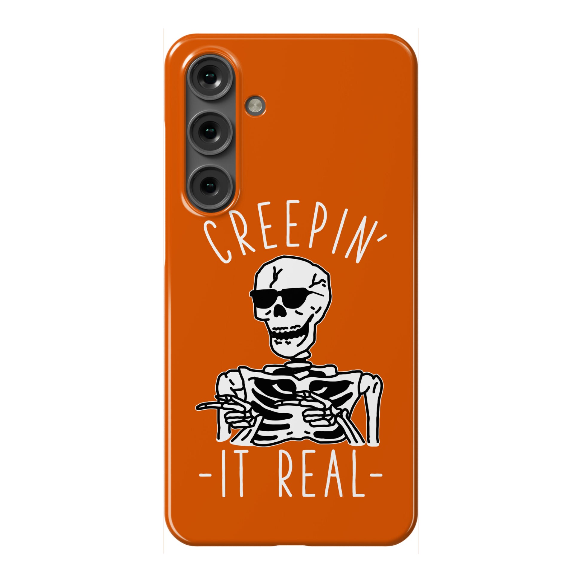 Creepin' It Real Skeleton  Phone Case
