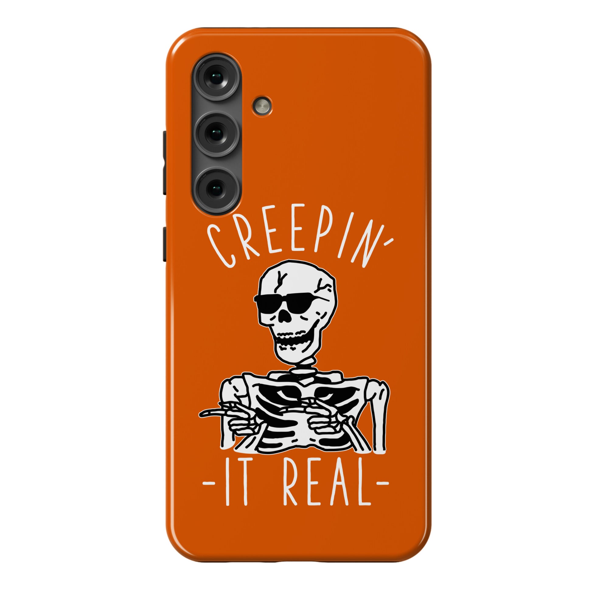 Creepin' It Real Skeleton  Phone Case
