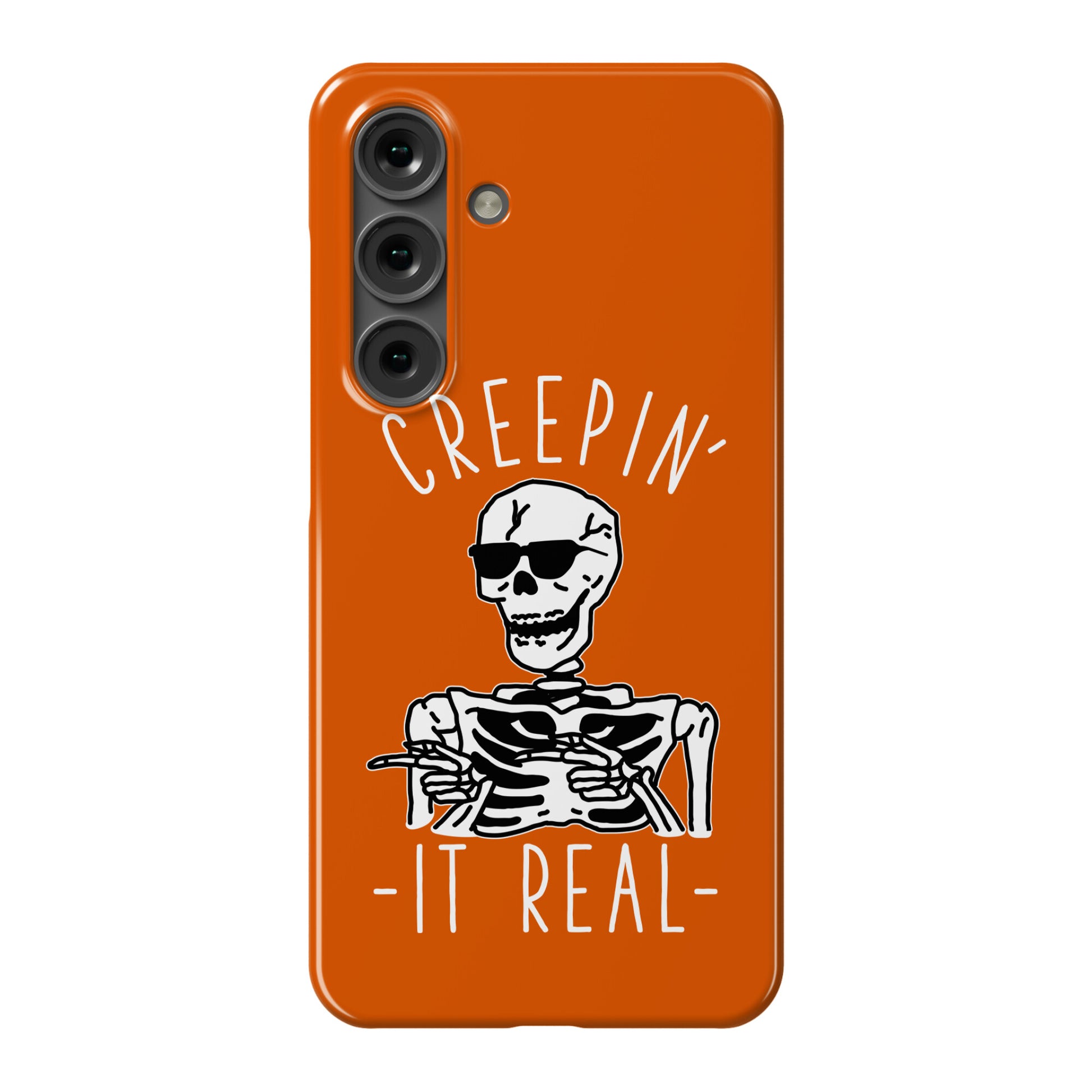 Creepin' It Real Skeleton  Phone Case