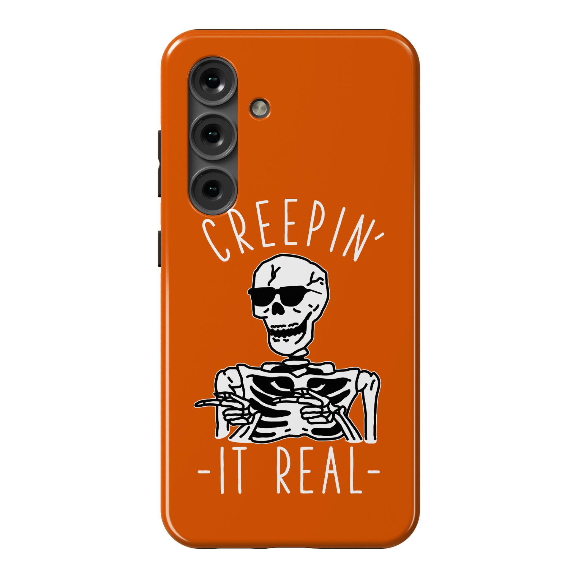 Creepin' It Real Skeleton  Phone Case