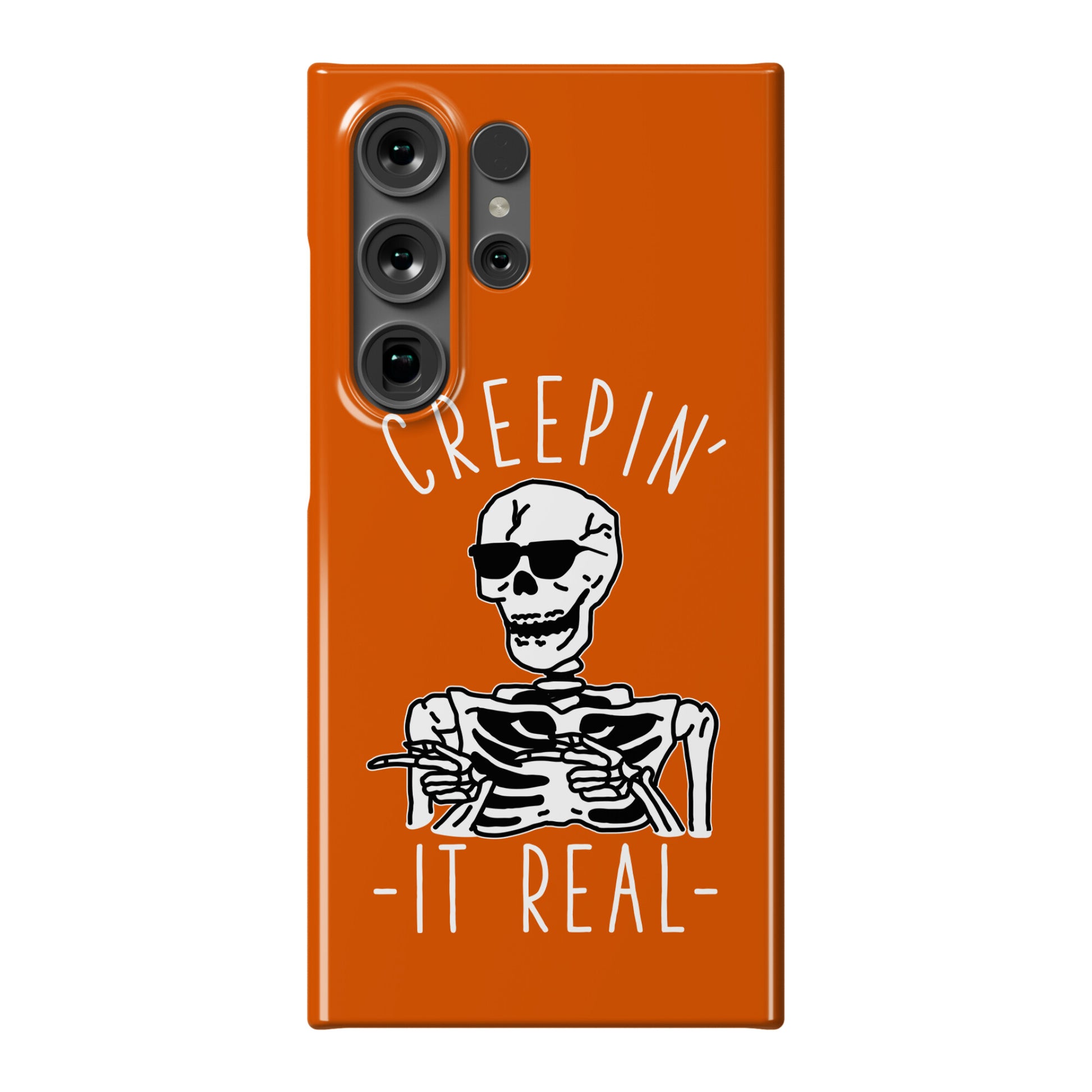 Creepin' It Real Skeleton  Phone Case