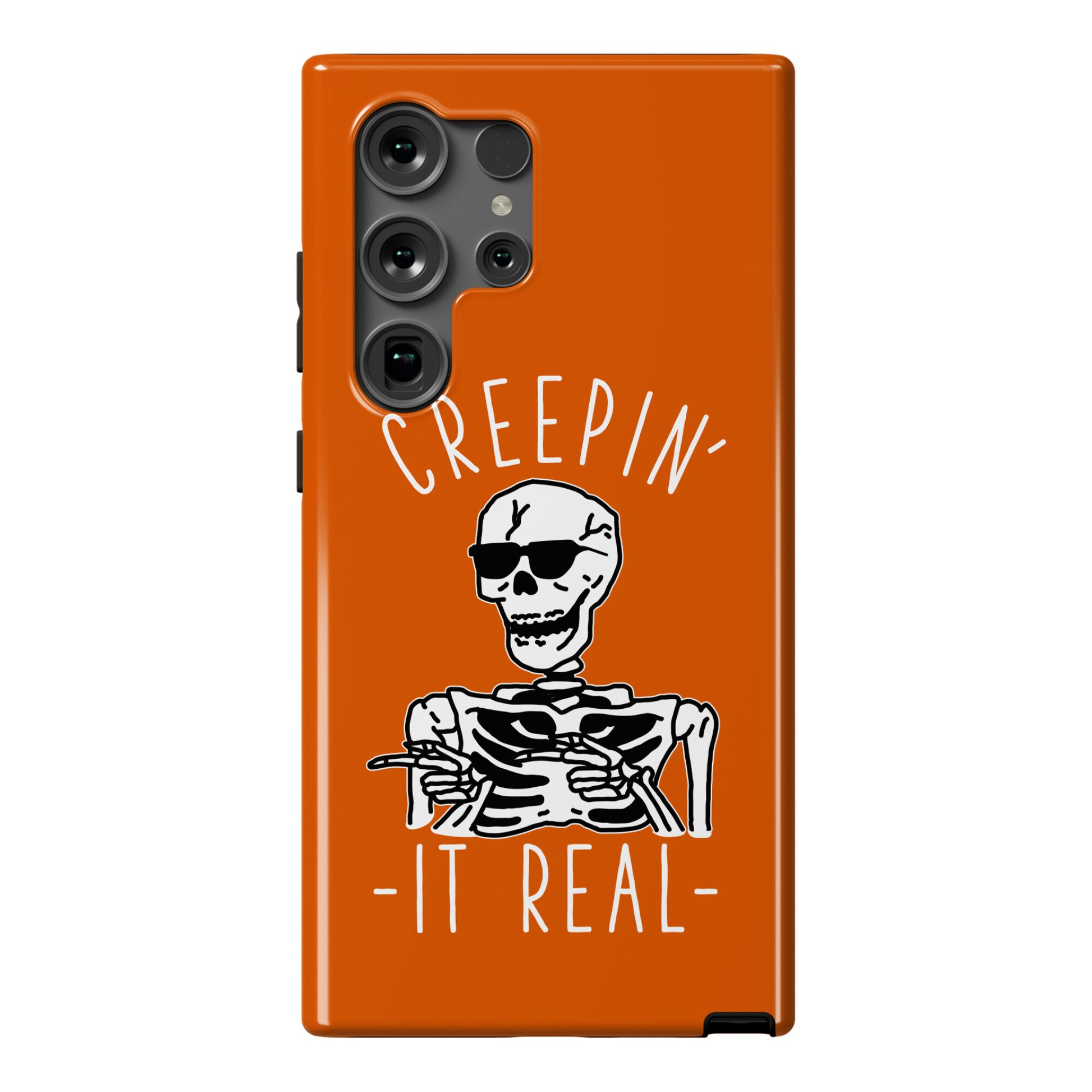 Creepin' It Real Skeleton  Phone Case