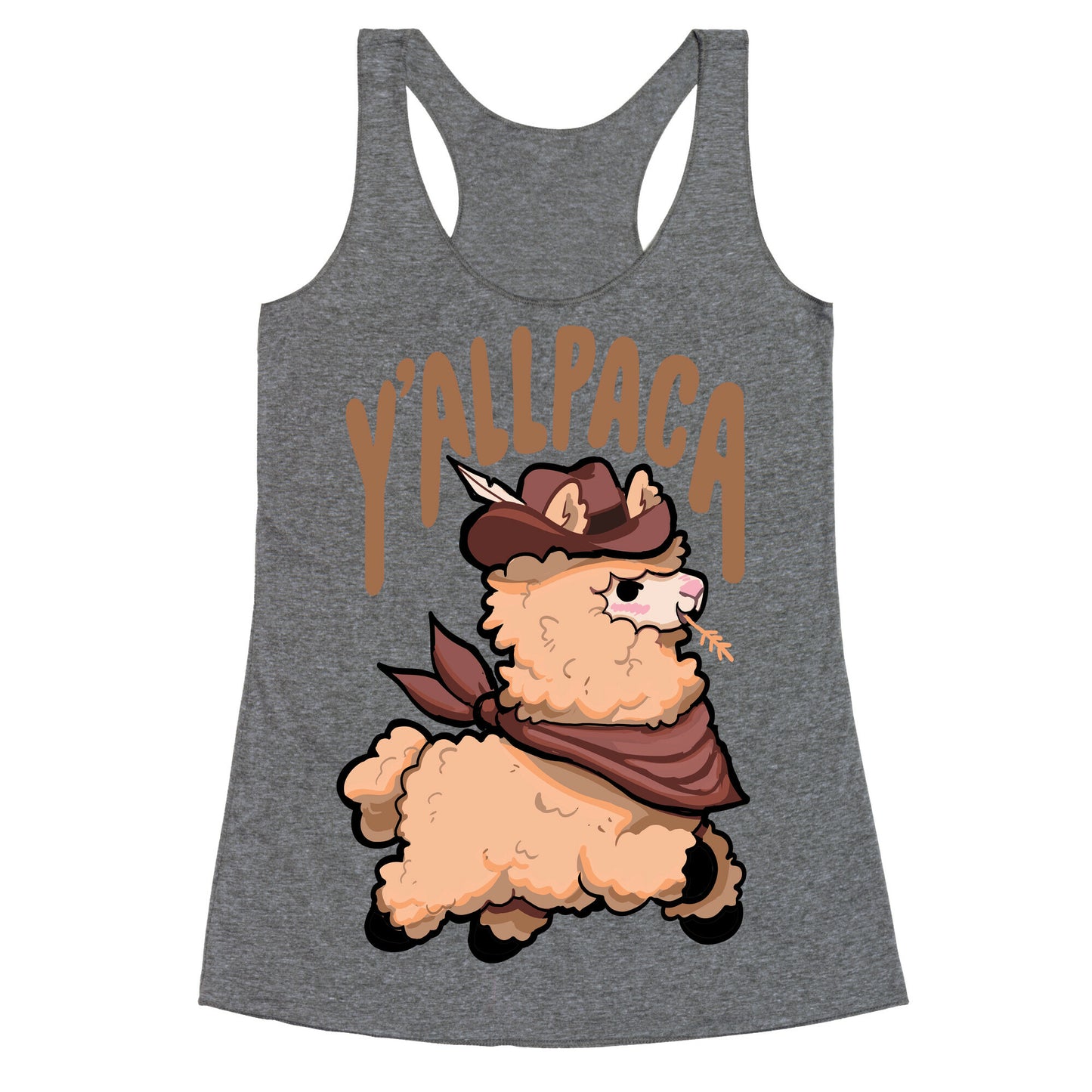 Y'allpaca Racerback Tank