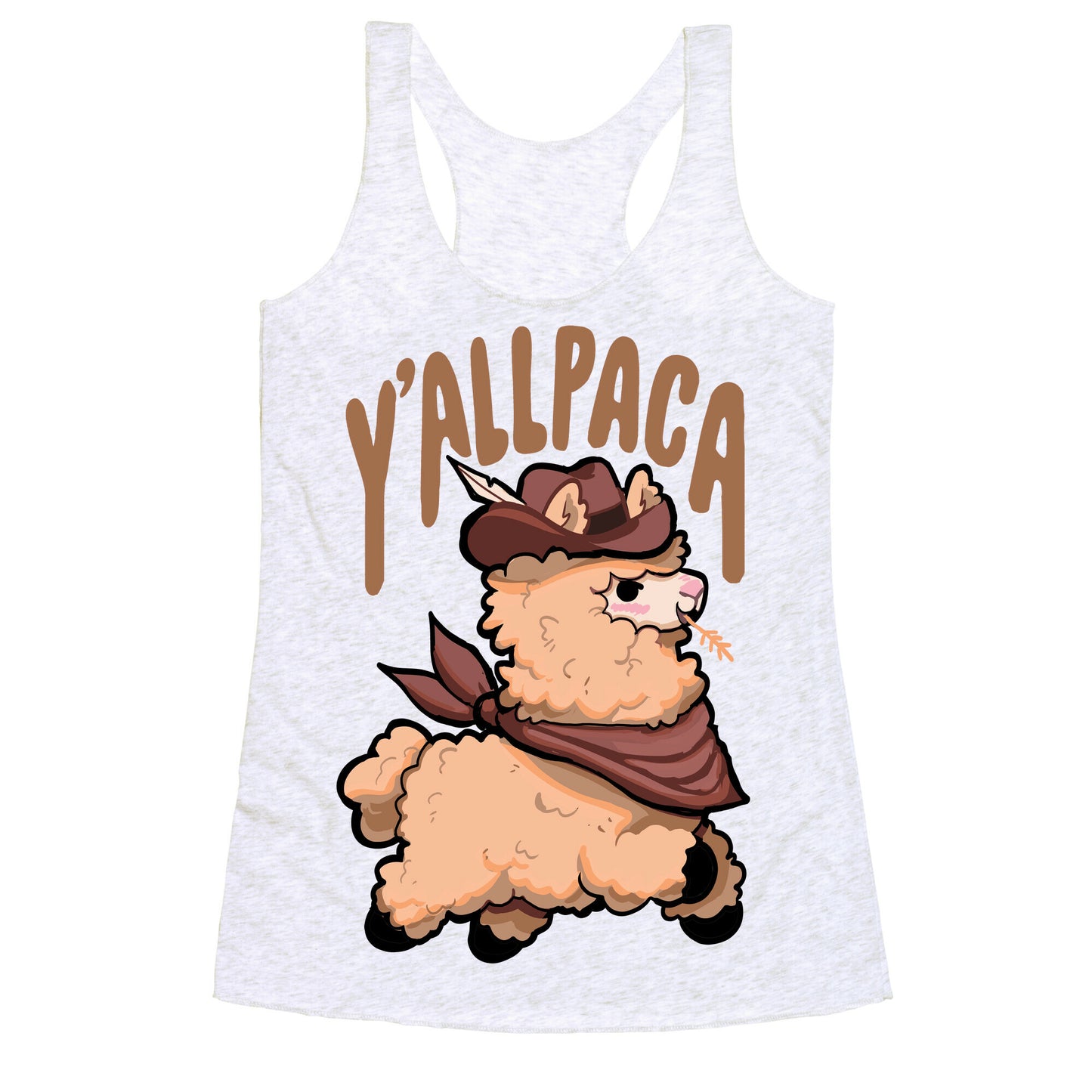 Y'allpaca Racerback Tank