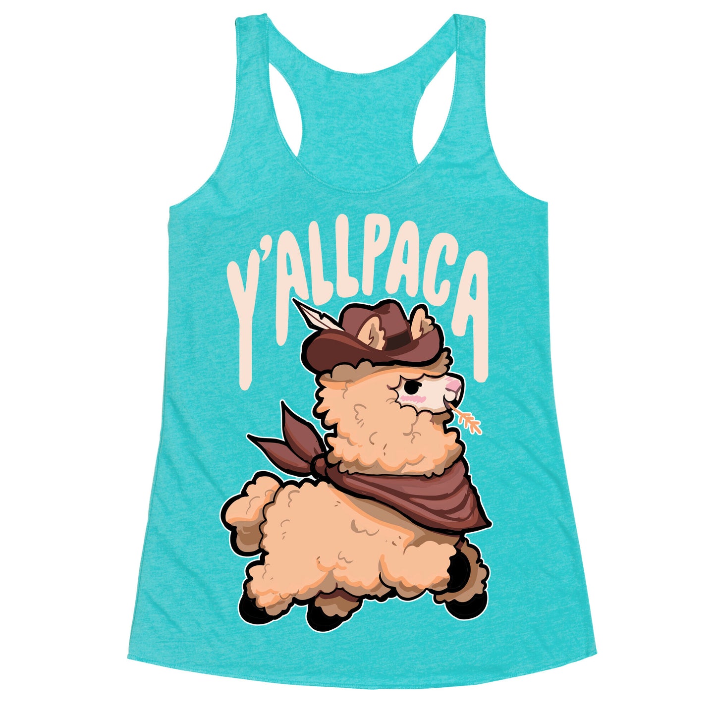 Y'allpaca Racerback Tank