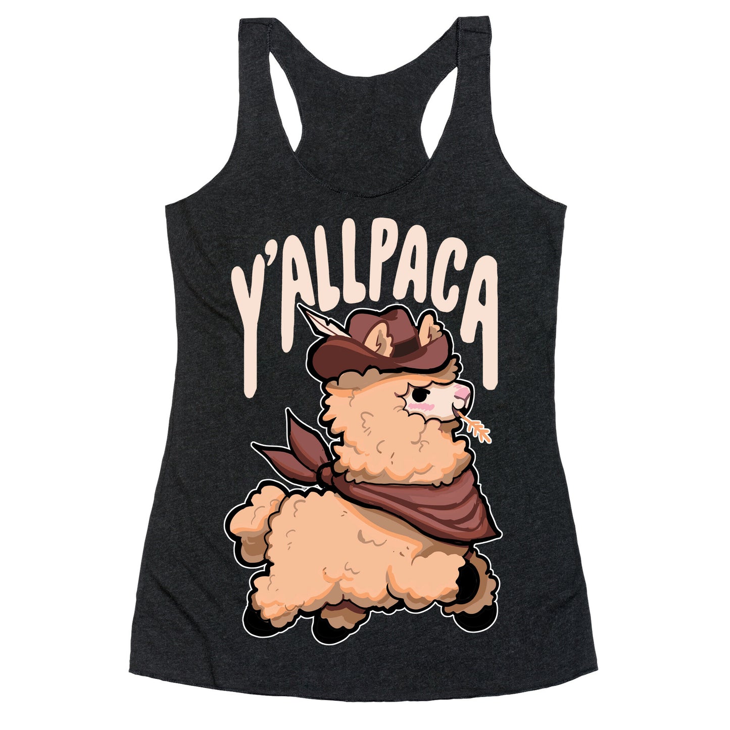 Y'allpaca Racerback Tank