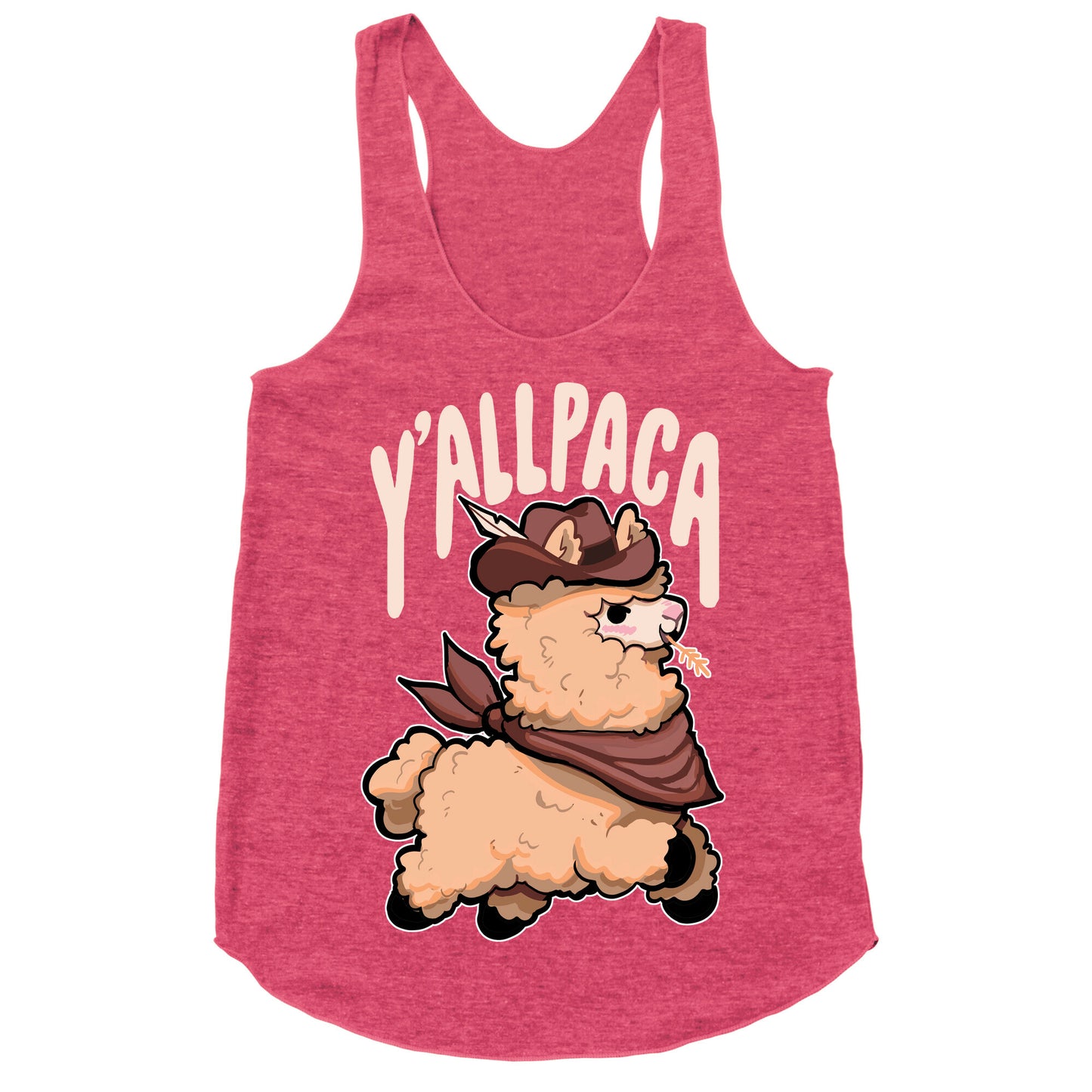 Y'allpaca Racerback Tank