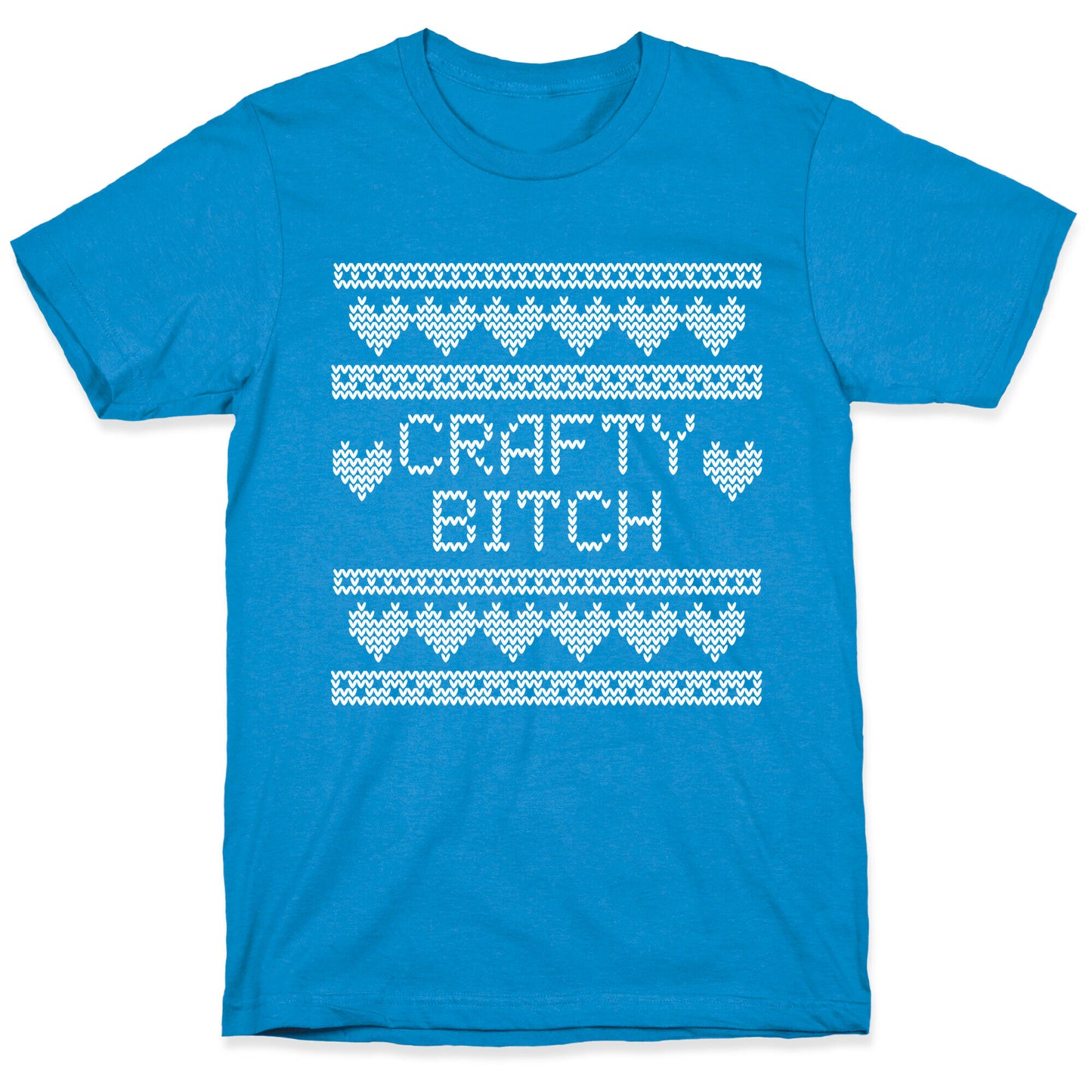 Crafty Bitch Knitting Pattern T-Shirt