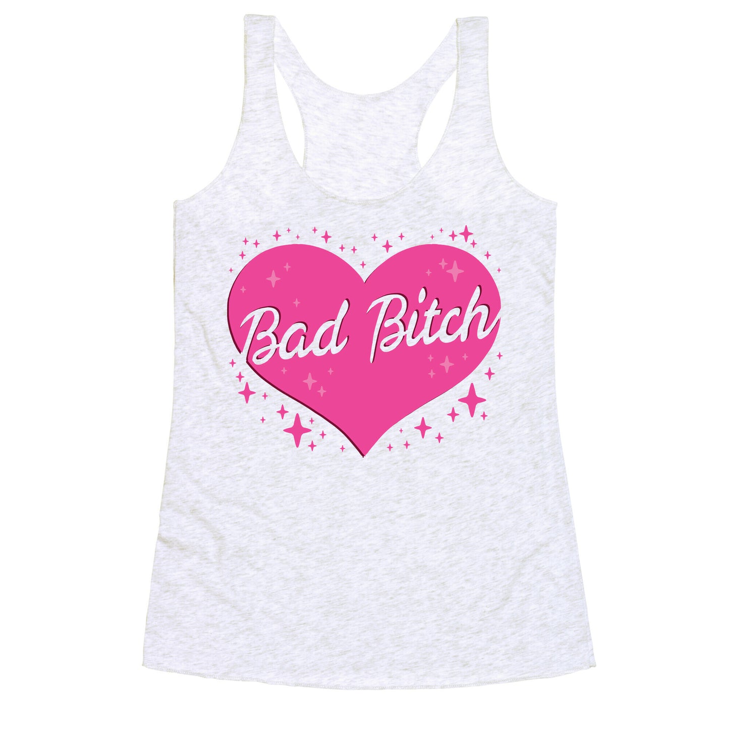 Bad Bitch Barbie Parody Racerback Tank