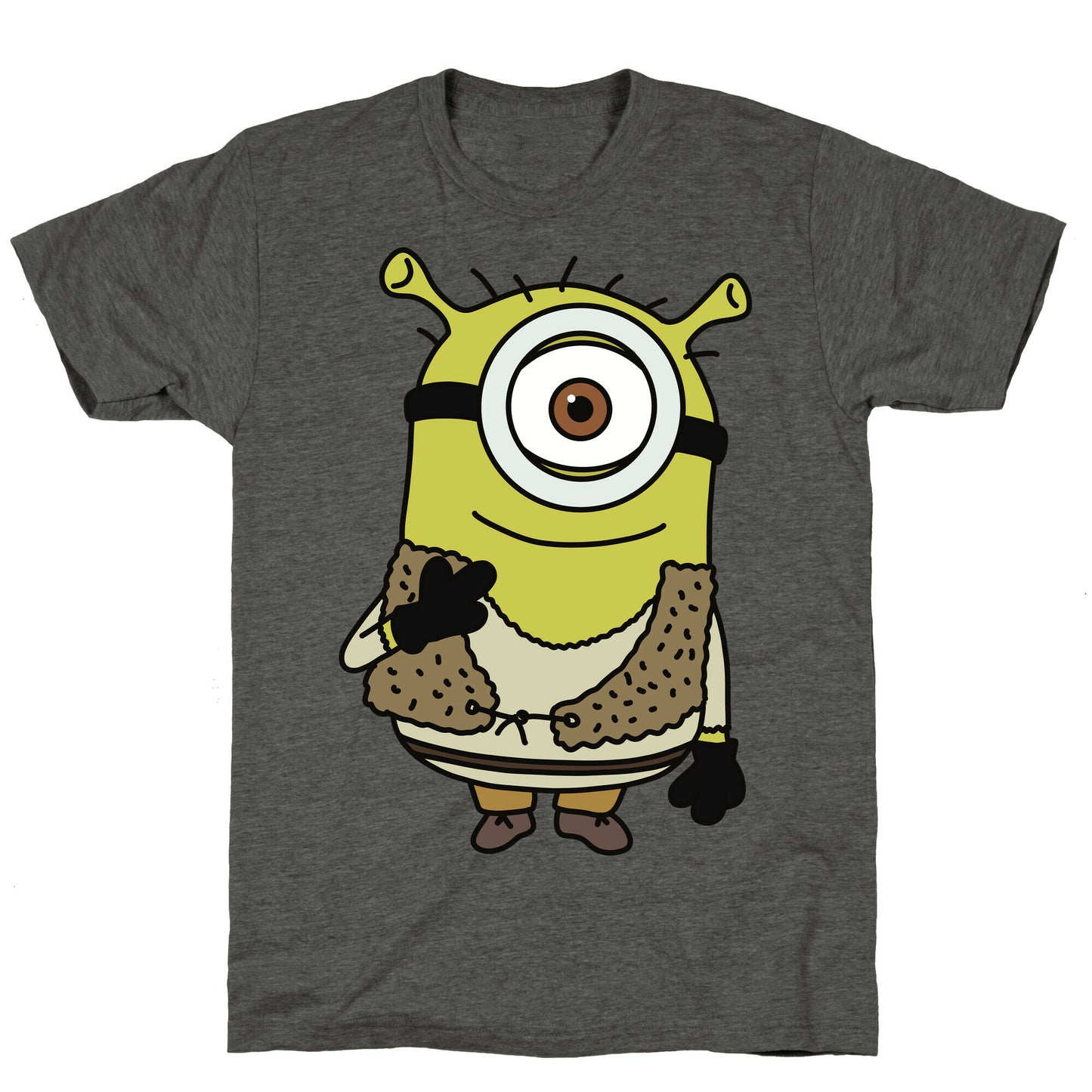 Shrek Minion Unisex Triblend Tee