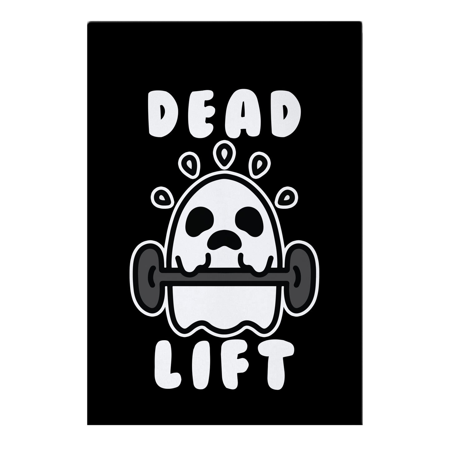 Dead Lift (Ghost) Garden Flag