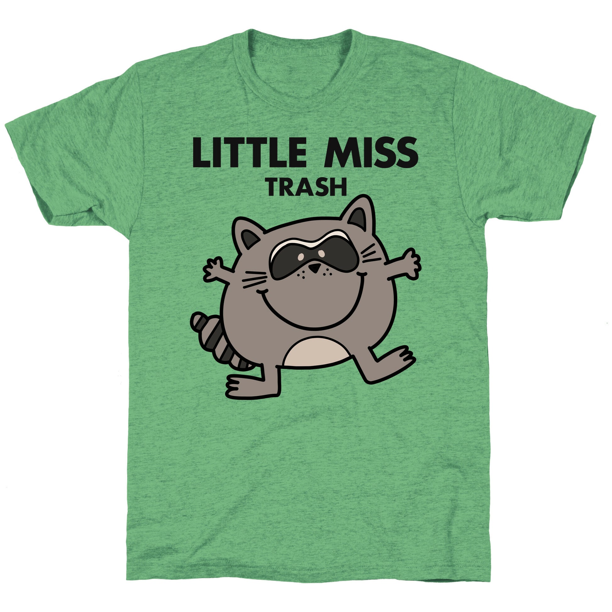Little Miss Trash Raccoon Unisex Triblend Tee