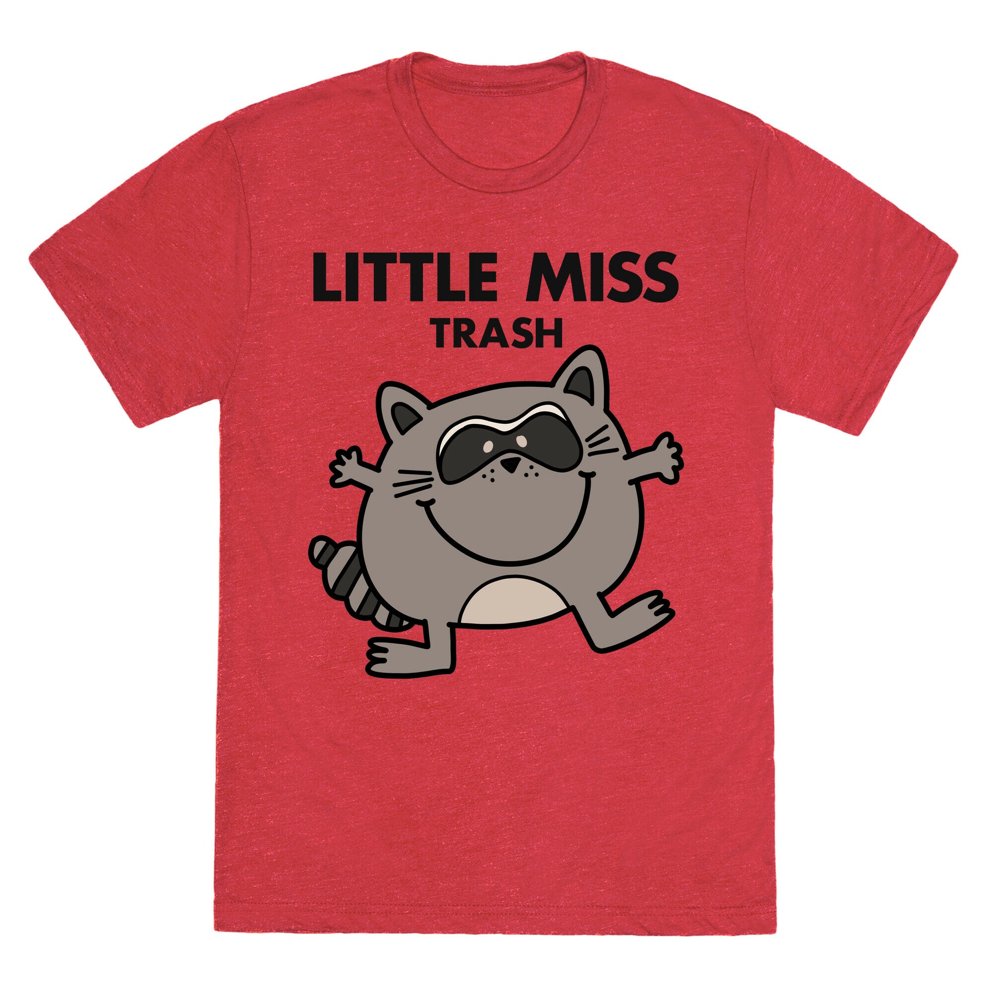 Little Miss Trash Raccoon Unisex Triblend Tee