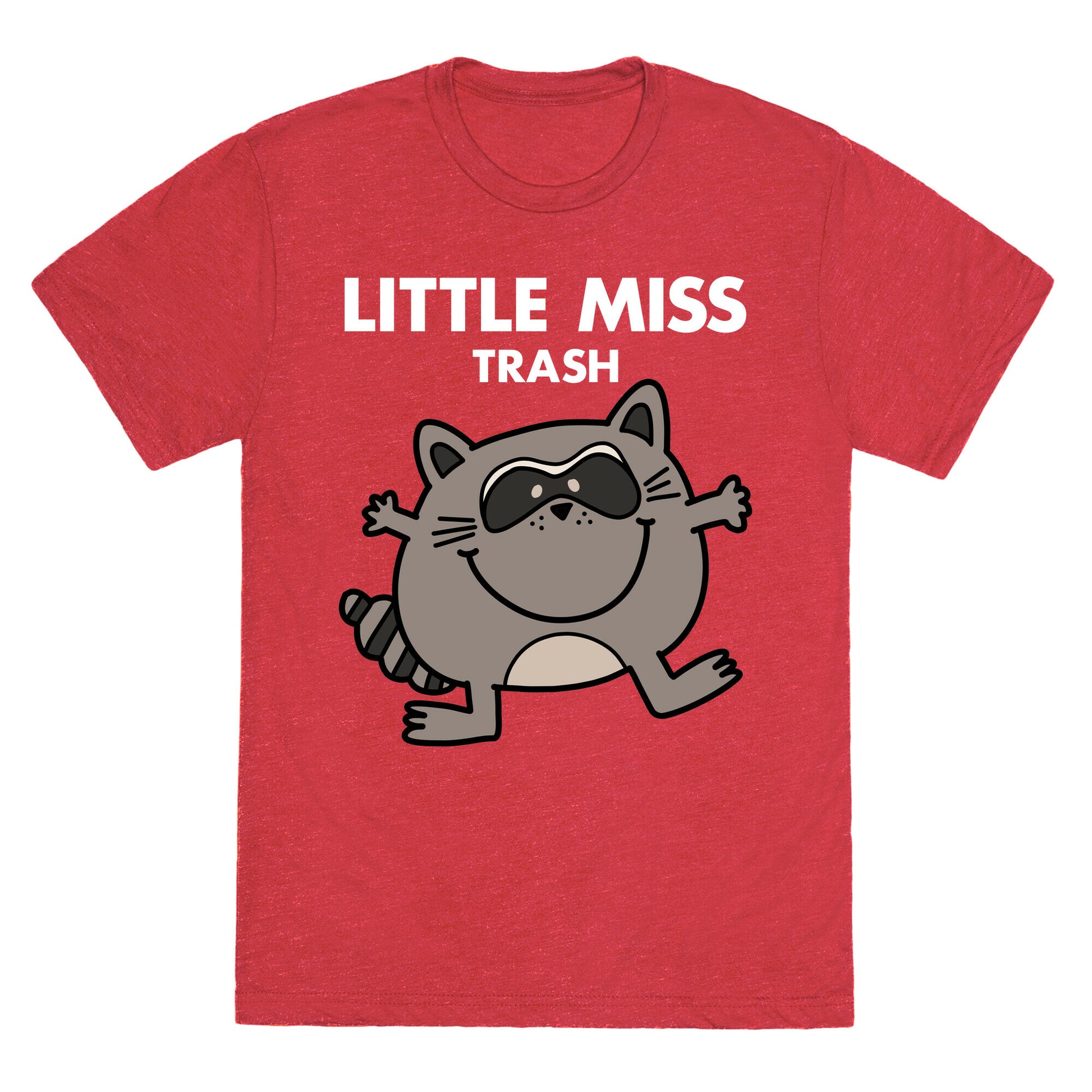 Little Miss Trash Raccoon Unisex Triblend Tee
