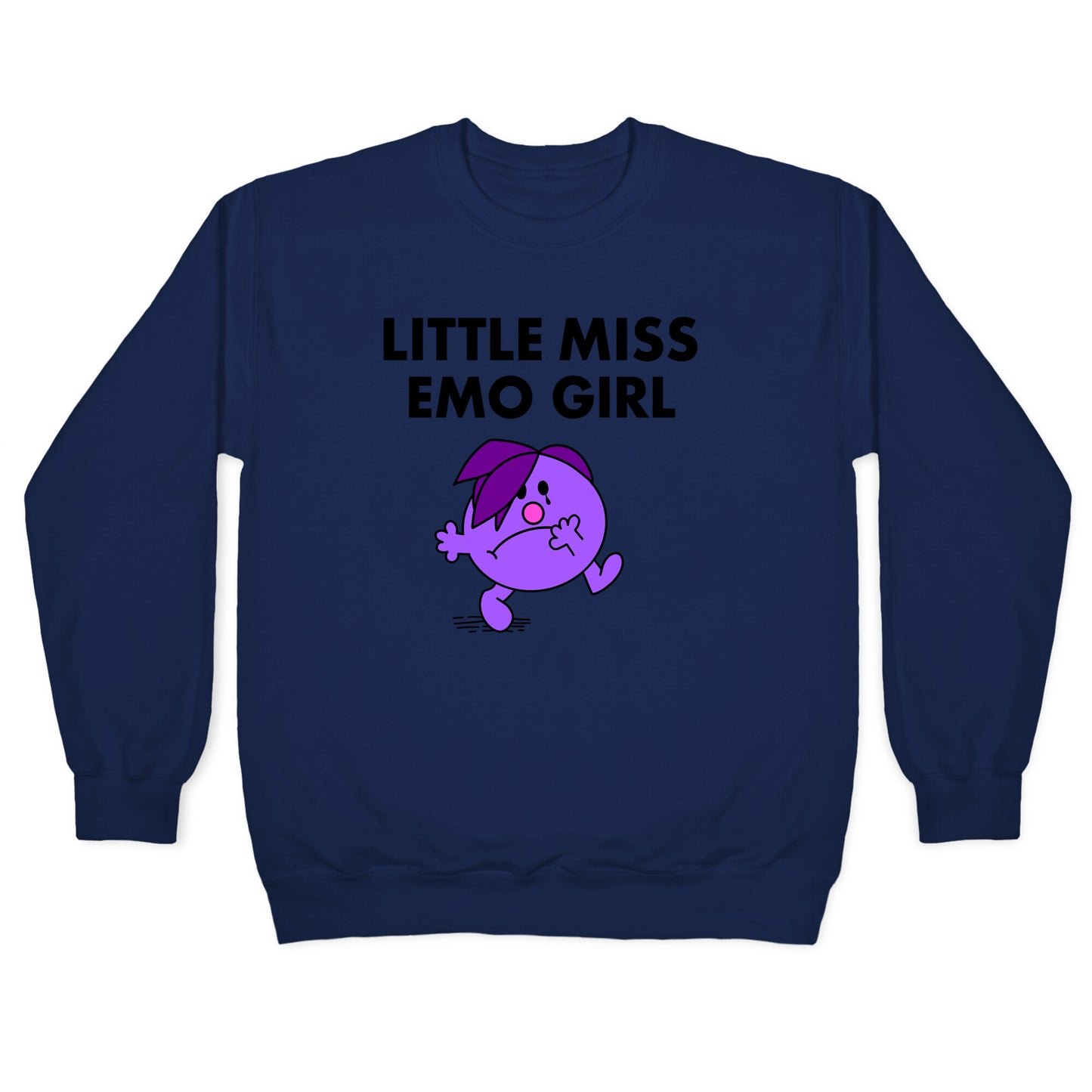 Little Miss Emo Crewneck Sweatshirt