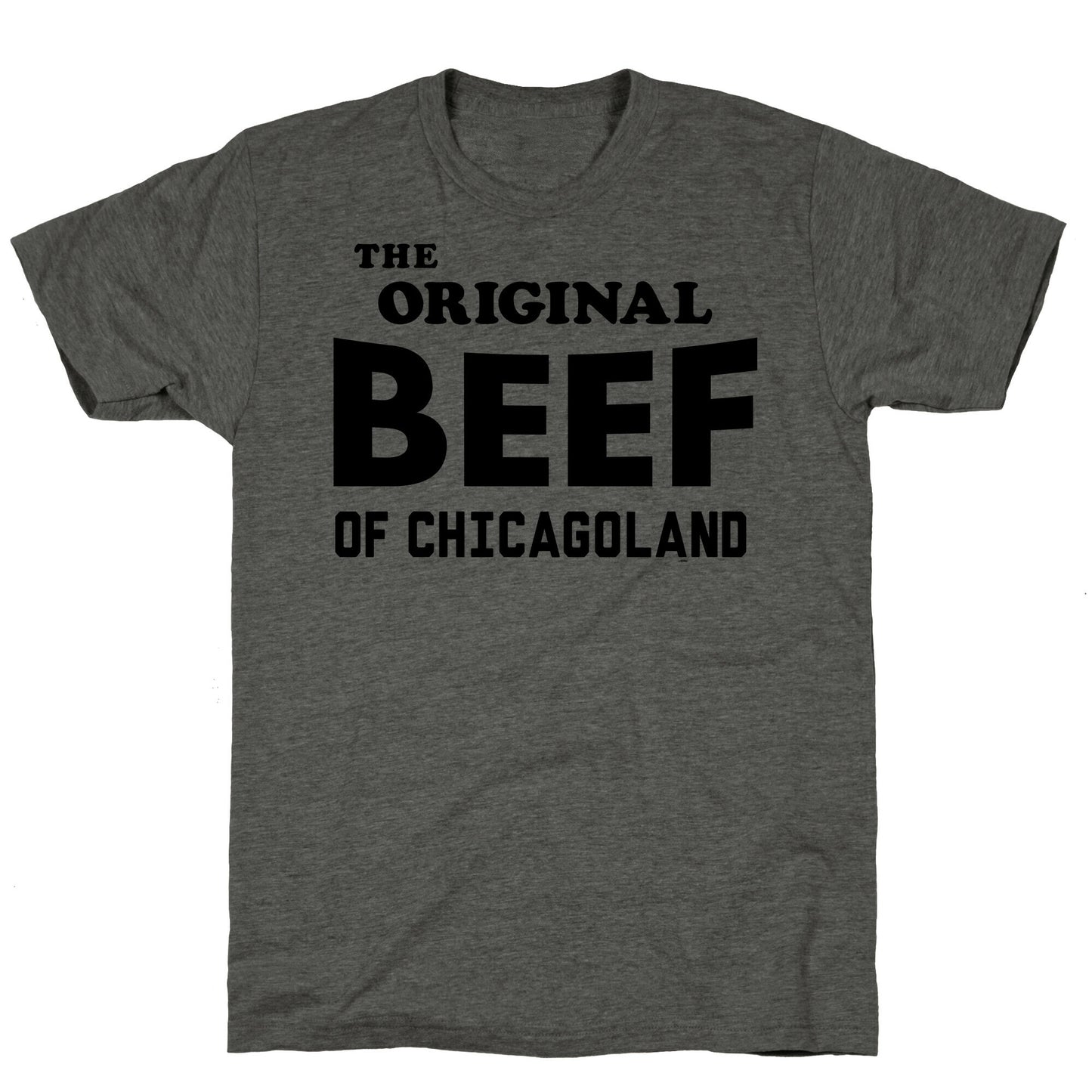 The Original Beef of Chicagoland Unisex Triblend Tee