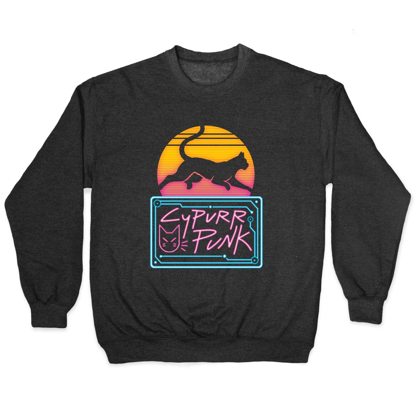 Cypurr Punk Crewneck Sweatshirt