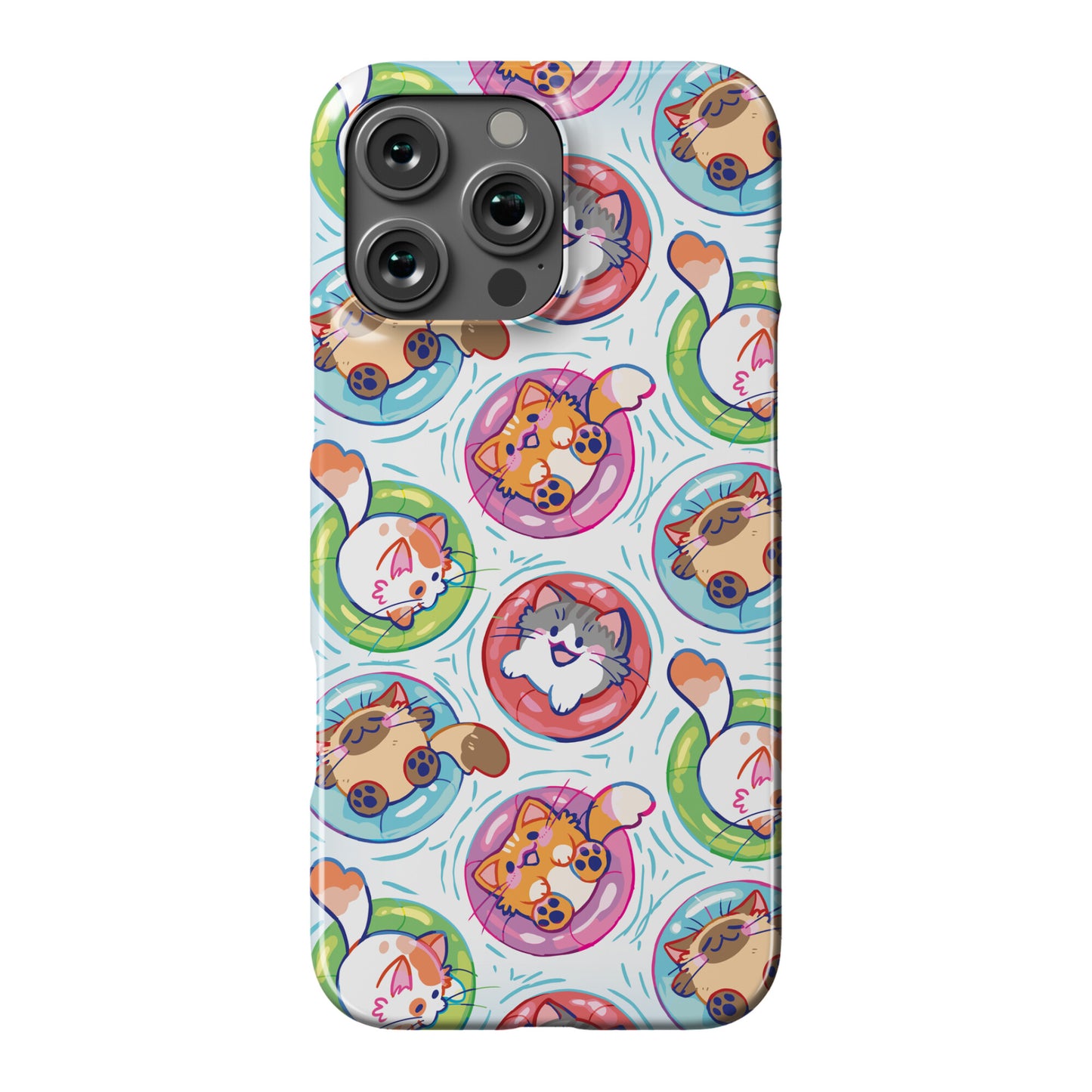 Pool Party Cats Phone Case