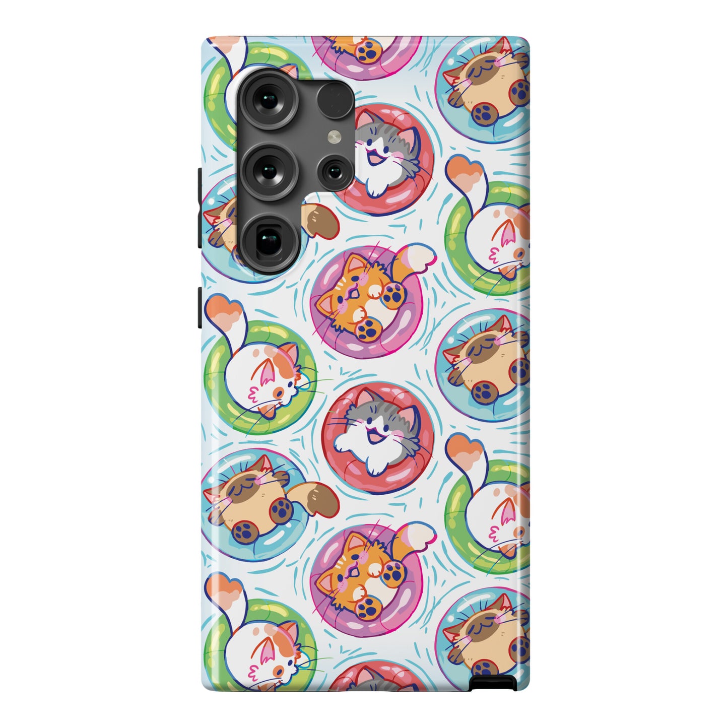 Pool Party Cats Phone Case
