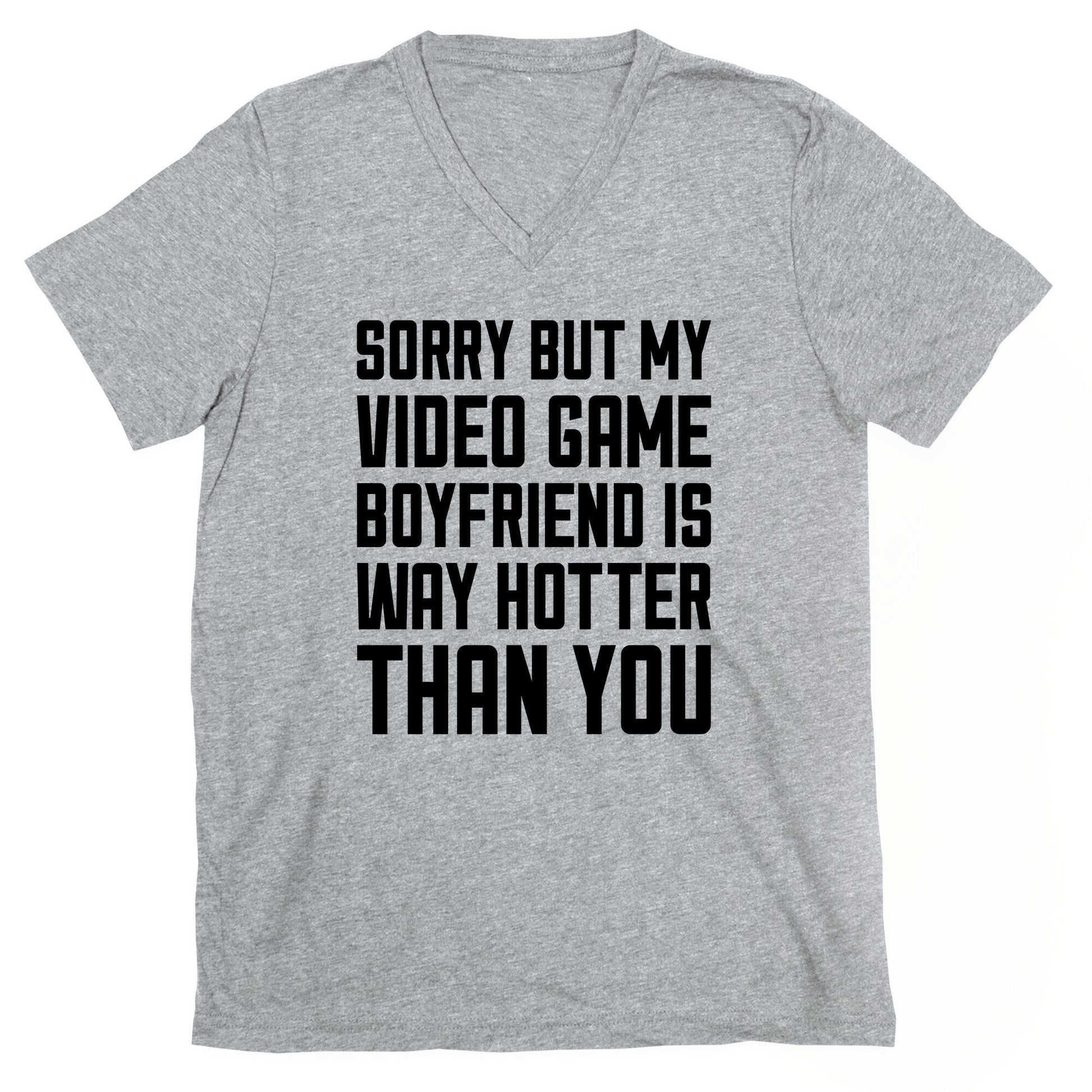 My Video Game Boyfriend V-Neck