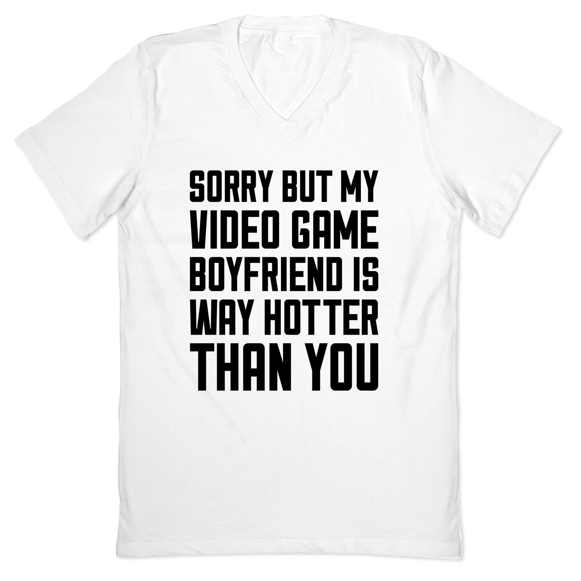 My Video Game Boyfriend V-Neck