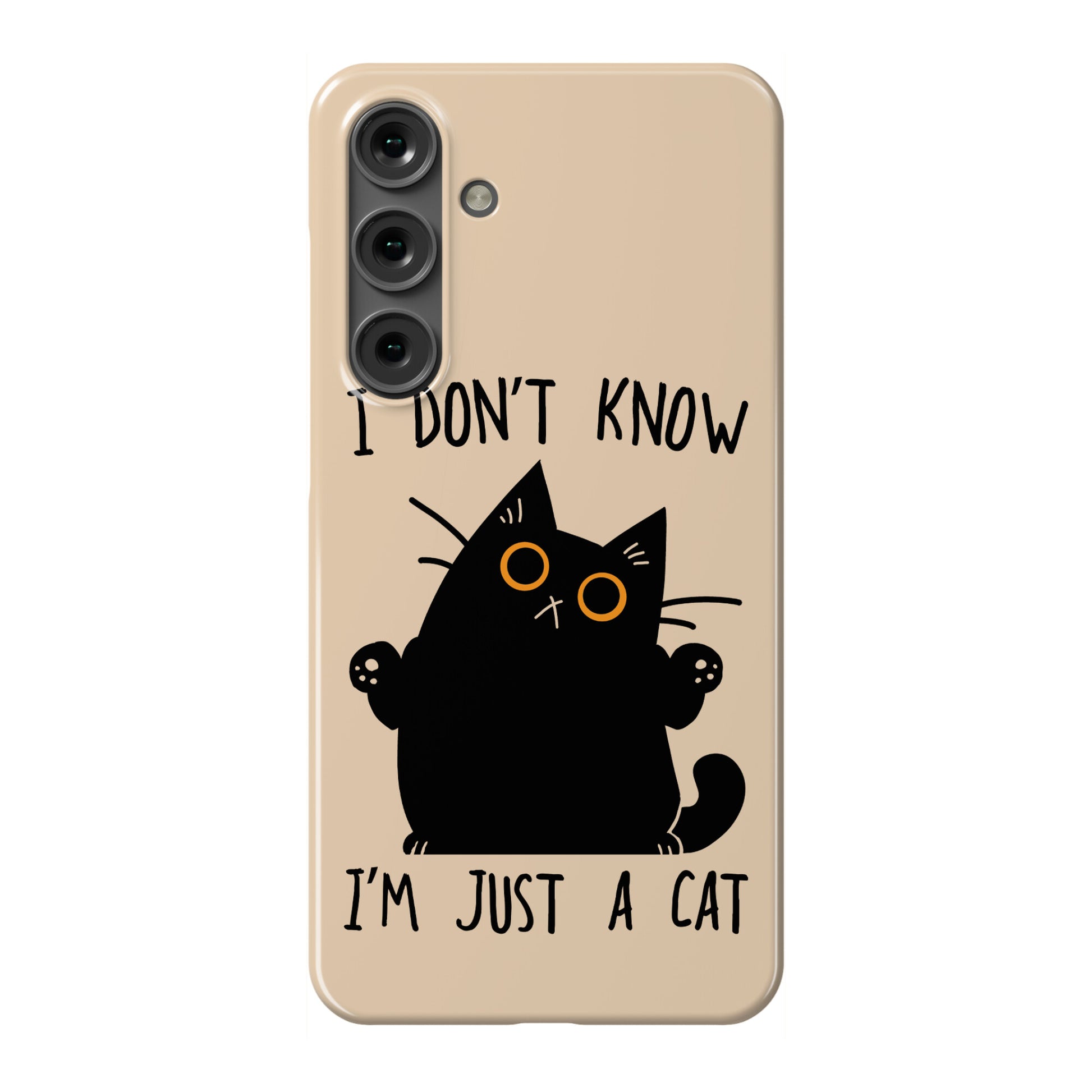 I don't know, I'm just a cat Phone Case