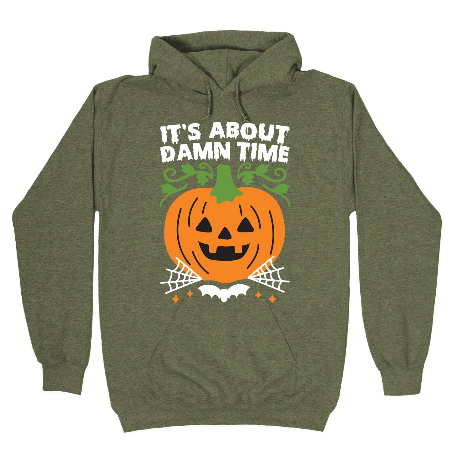 It's About Damn Time for Halloween Hoodie