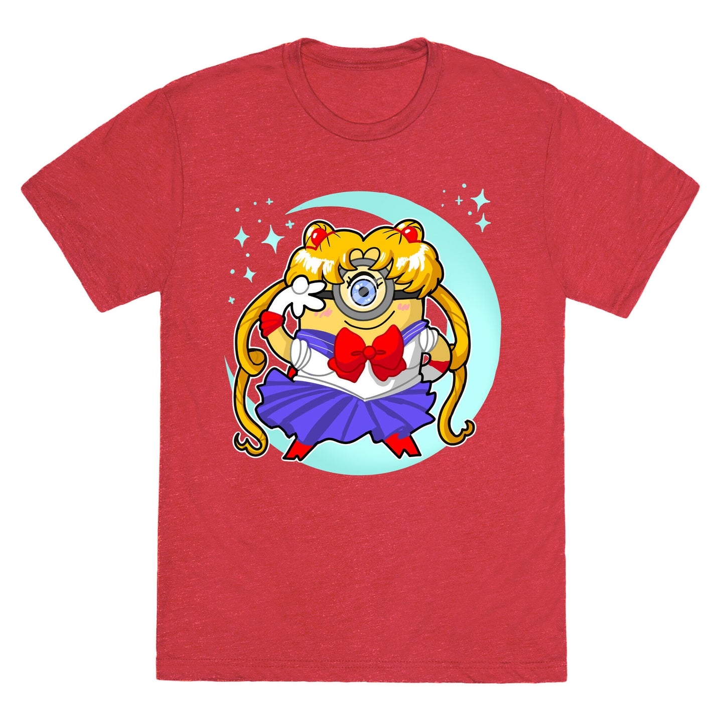 Sailor Moonion Textless Unisex Triblend Tee