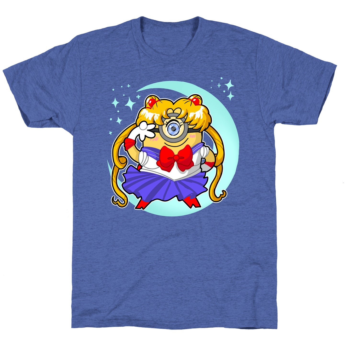 Sailor Moonion Textless Unisex Triblend Tee