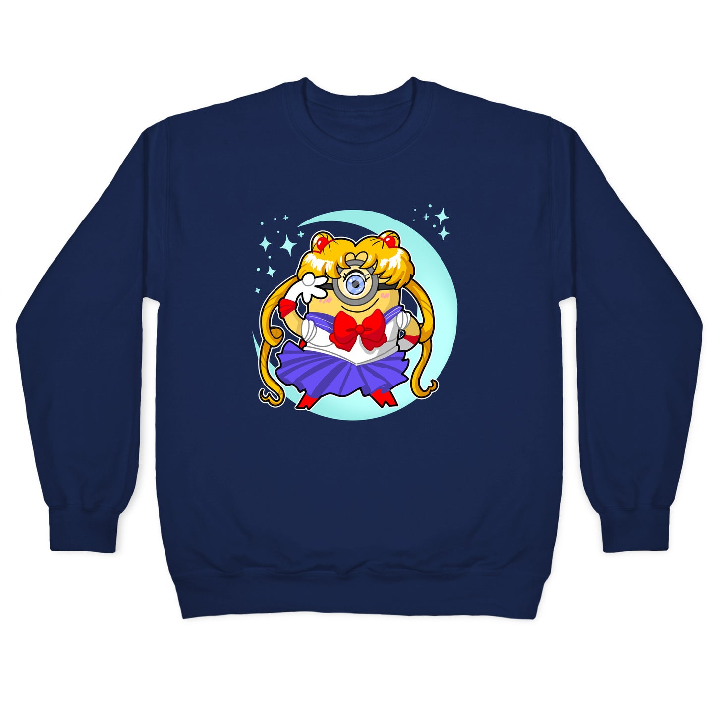 Sailor Moonion Textless Crewneck Sweatshirt