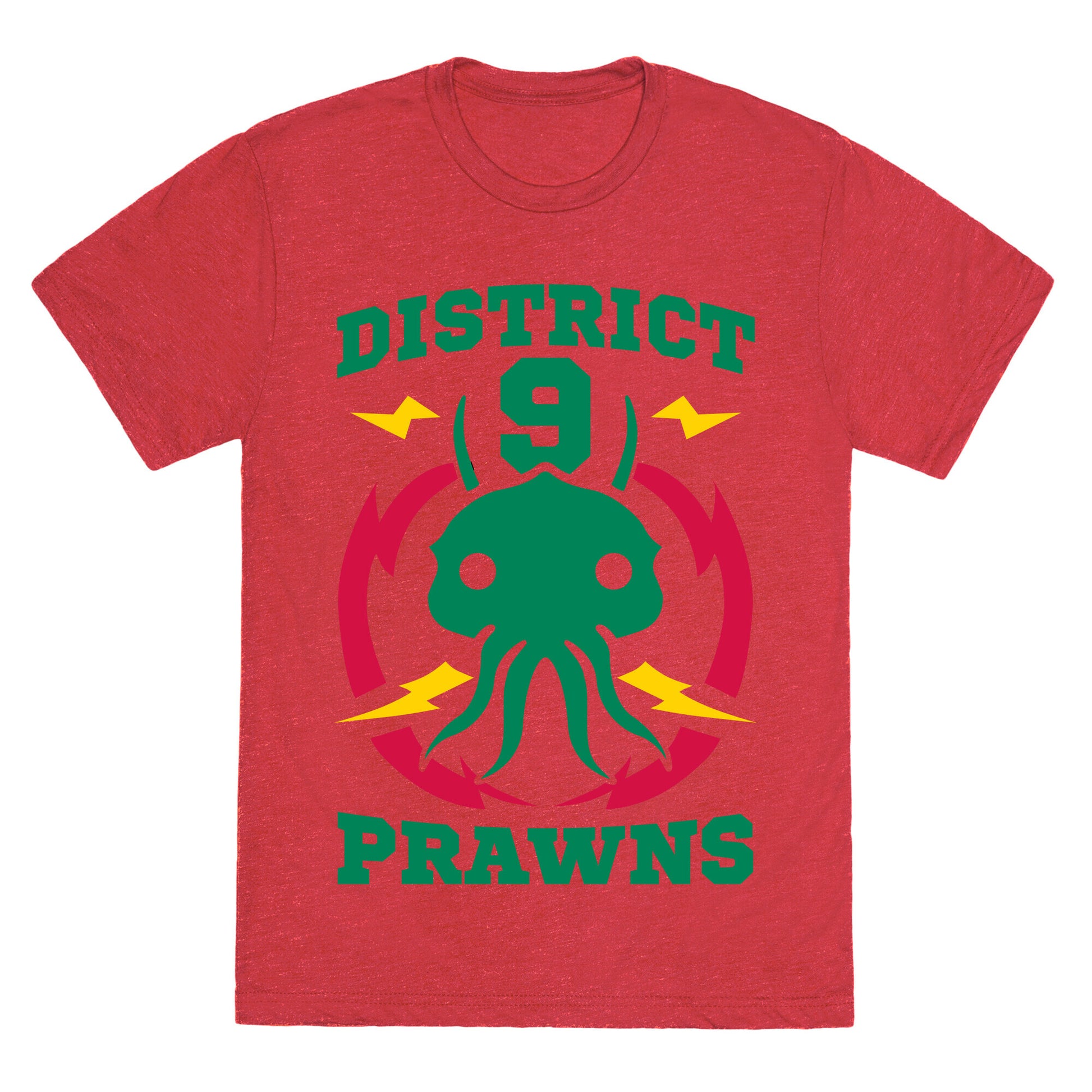 District 9 Prawns Unisex Triblend Tee