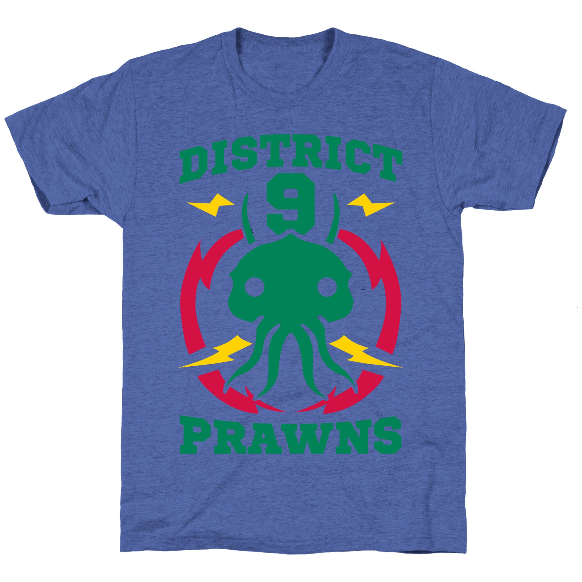 District 9 Prawns Unisex Triblend Tee