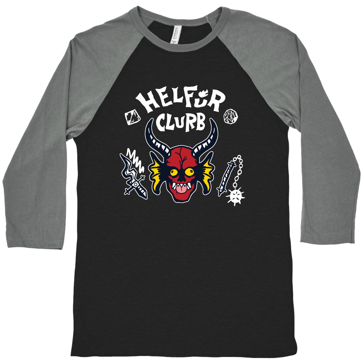 Helfur Clurb Baseball Tee
