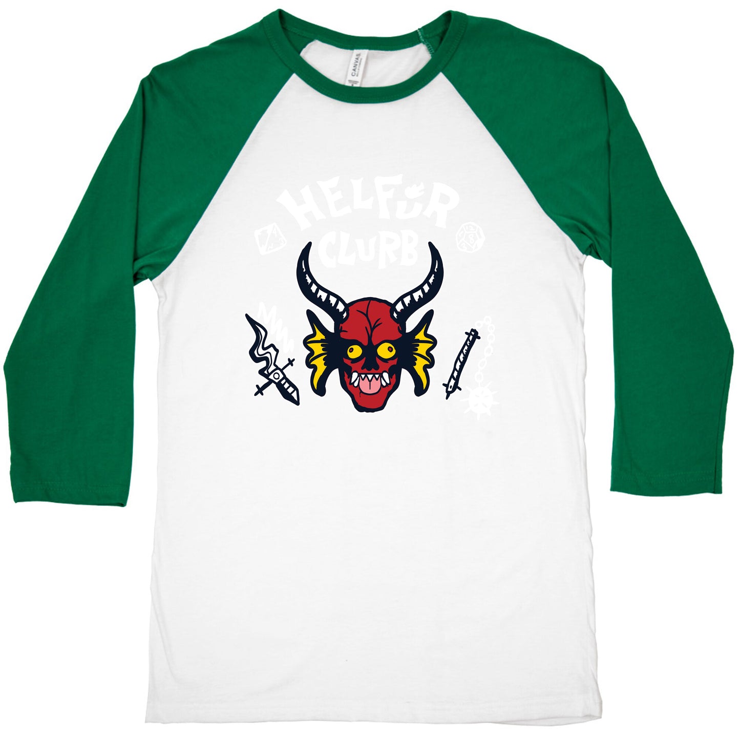 Helfur Clurb Baseball Tee