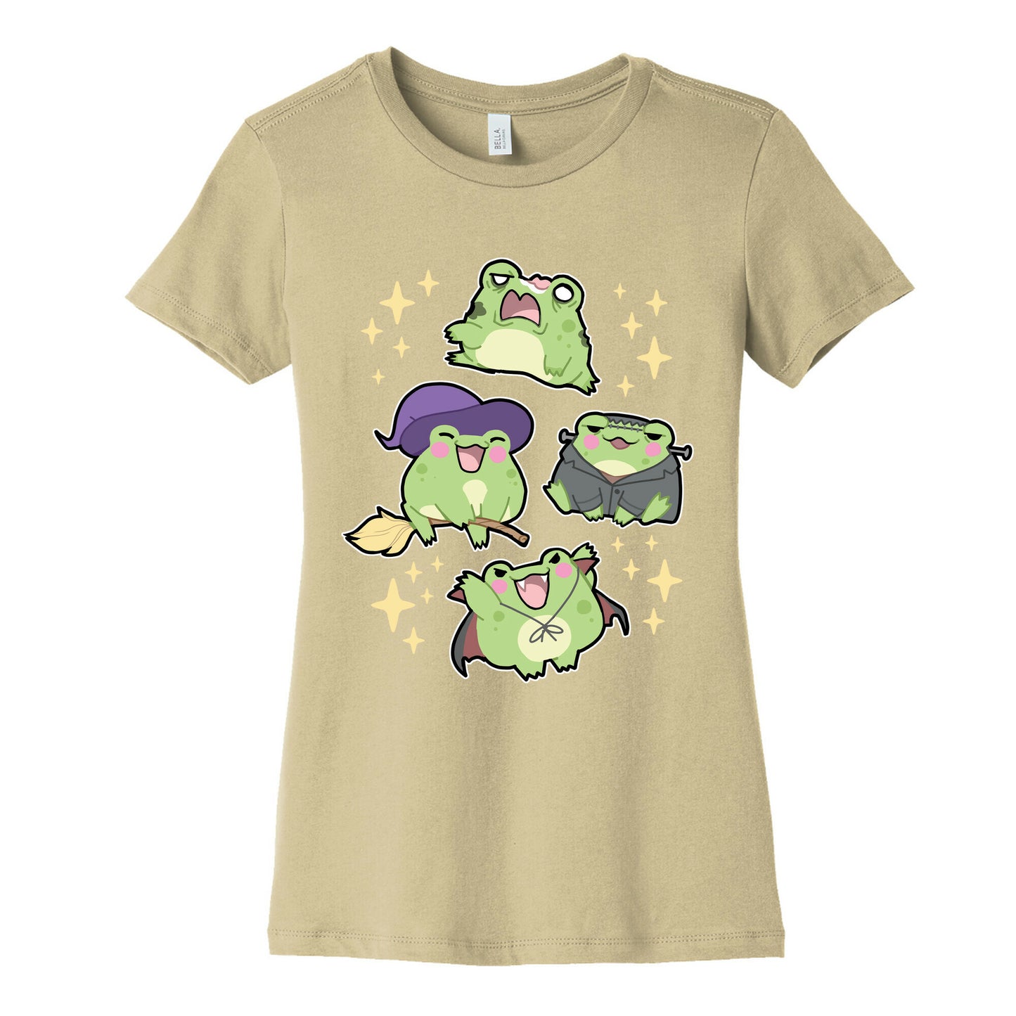 Halloween Frogs Women's Cotton Tee