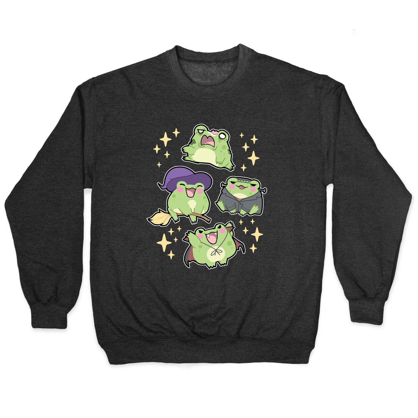 Halloween Frogs Crewneck Sweatshirt
