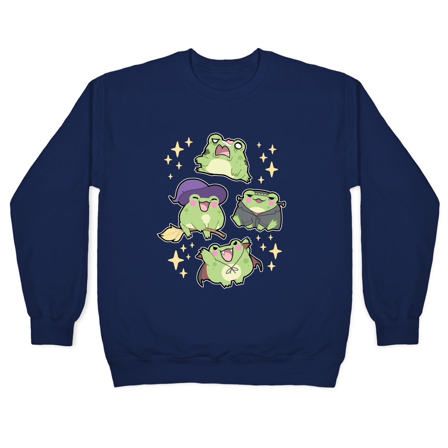 Halloween Frogs Crewneck Sweatshirt