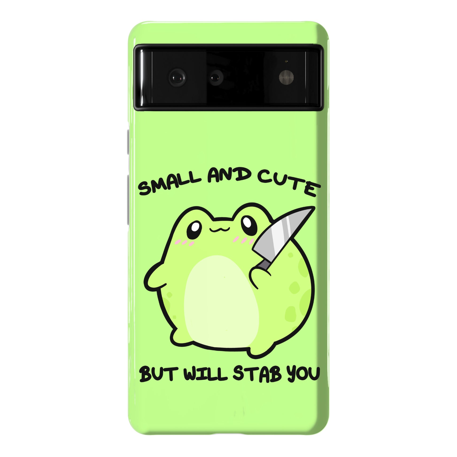 Small And Cute But Will Stab You Froggie Phone Case