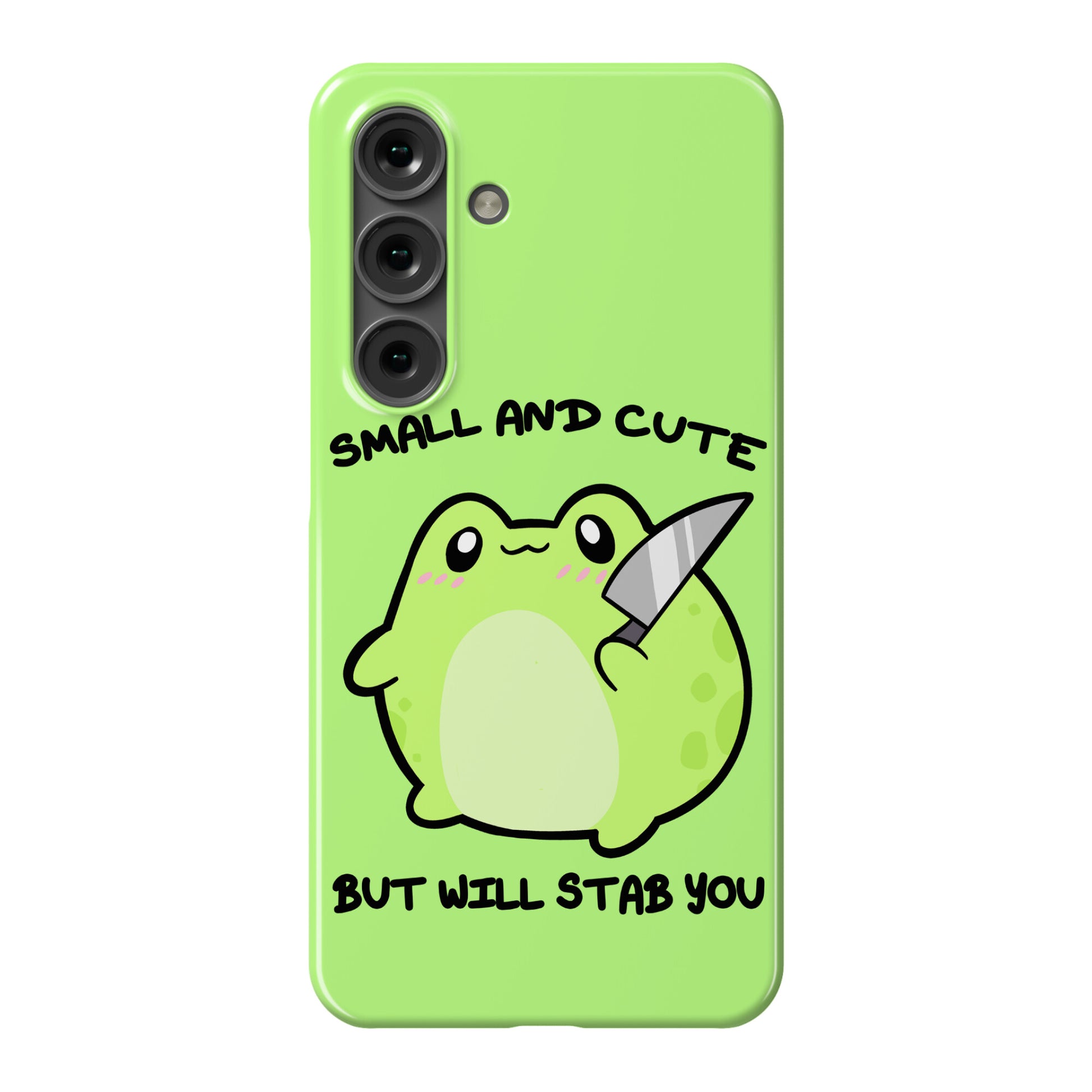 Small And Cute But Will Stab You Froggie Phone Case